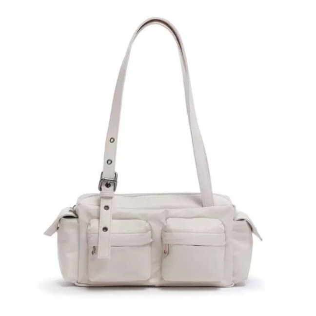 Ond Samooh estilo coreano de moda de mujer brazo locomotora bolso de hombro bolso ajustable de bolsillo