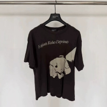 Loren同款sample版ERD忧郁的富二代沉睡魔音女人脸水洗破坏短袖t