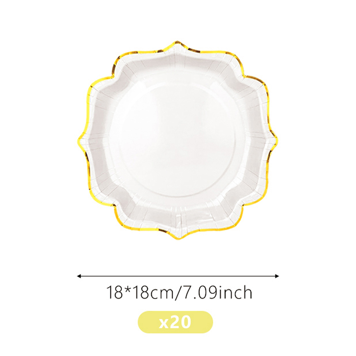 Amazon spot blanco estampado de cuatro cuadrados encaje juego de suministros de fiesta cubiertos desechables bandeja de papel tazas servilletas