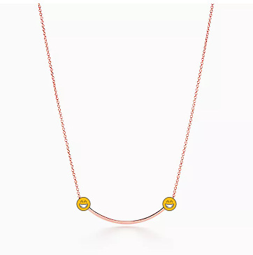 로즈 골드 목걸이