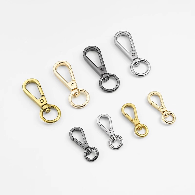 Metal bag clasp, hardware hook, keychain accessory, bag strap, backpack buckle, lock clasp, leather bag thickened lobster clasp