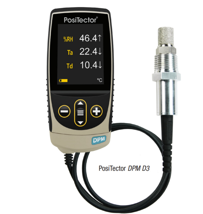 美国Defelsko PosiTector DPM D3 手持式露点仪 管道环境监测仪