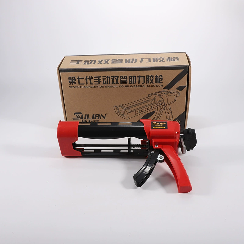 Красавица клеевой пистолет с двойным рычагом ручного клеевой пистолет с быстротой клеевой пистолет