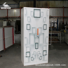 衣柜家用卧室现代简约出租房用经济型收纳柜钢制简易铁皮储物柜子