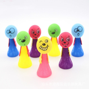 Cross-border Children's small size Jumper Creative Decompression Spring Jumper Jumper Toys