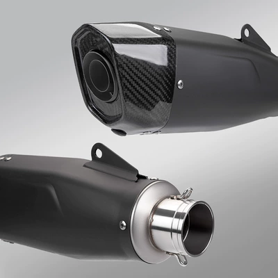Motorcycle exhaust pipe — Section