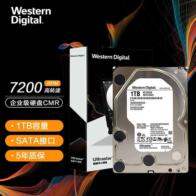 Оригинальный NAS-дисковый накопитель класса enterprise для WD, настольный, 7200 об/мин, 18 ТБ, гелий