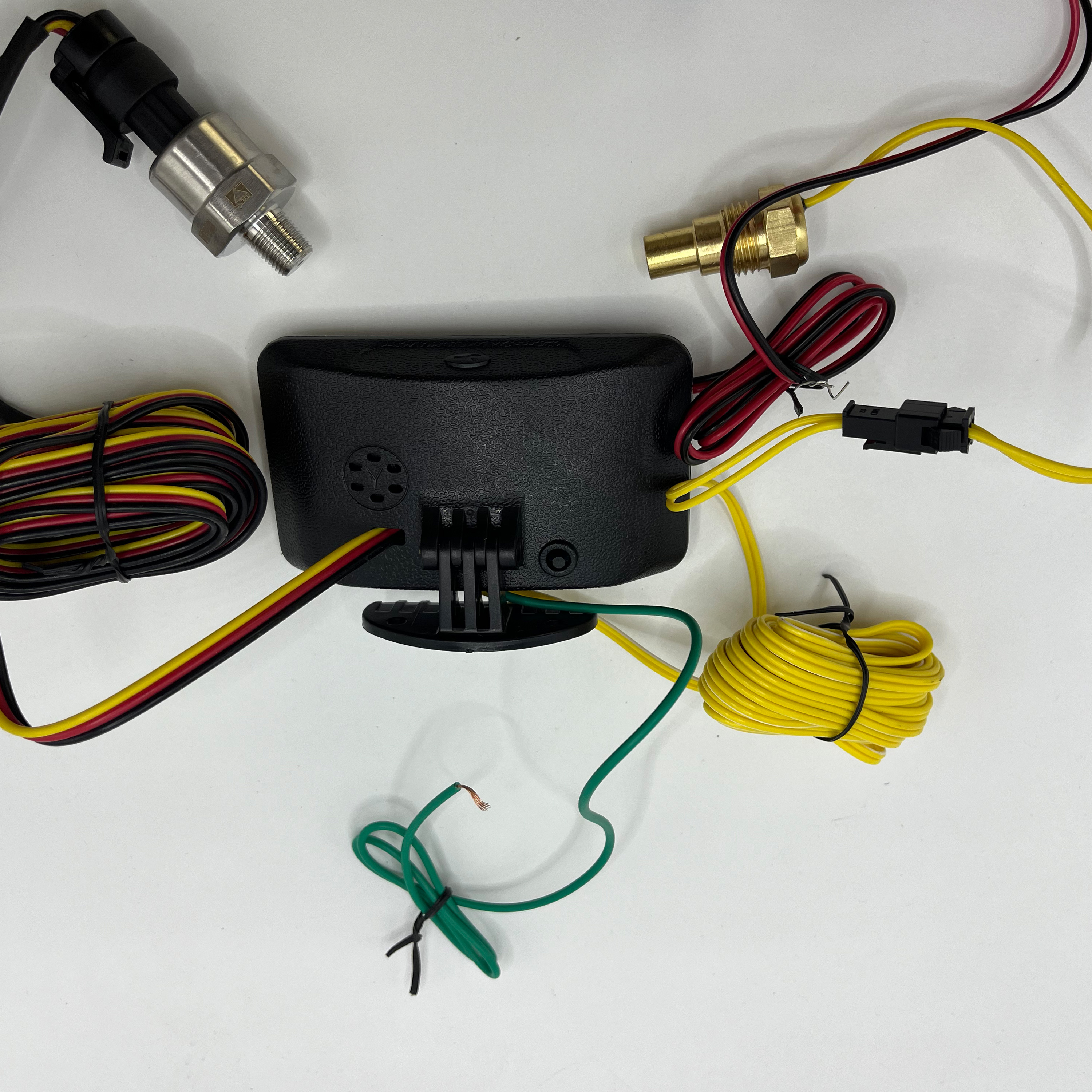 Excavator, forklift, harvester, truck, car LCD water temperature gauge, universal voltage, oil pressure, timer, tachometer, five-in-one