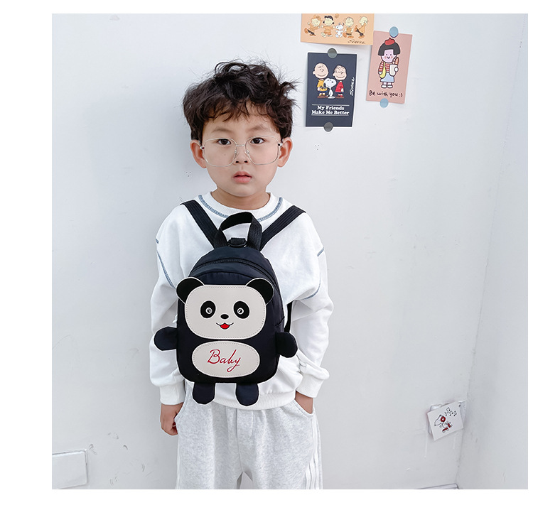 Kindergarten schoolbag for children, boys and girls, 1-3-5 years old, anti-wandering rope, cute frog, double-shoulder baby small backpack undefined