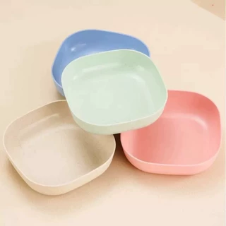 加深吐骨碟家用塑料装骨头盘子桌面小菜碟垃圾餐盘水果盘果盘