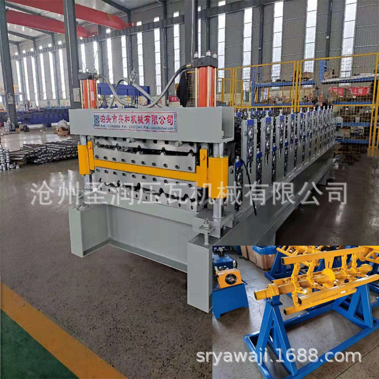 供应840/900型压瓦机  彩钢双层压瓦机  铁皮压瓦机 不锈钢压板机