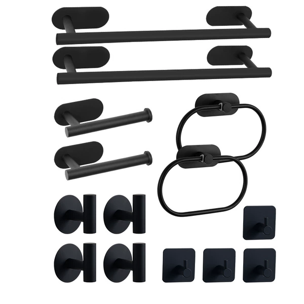 Self-adhesive black set, style, 14 pieces
