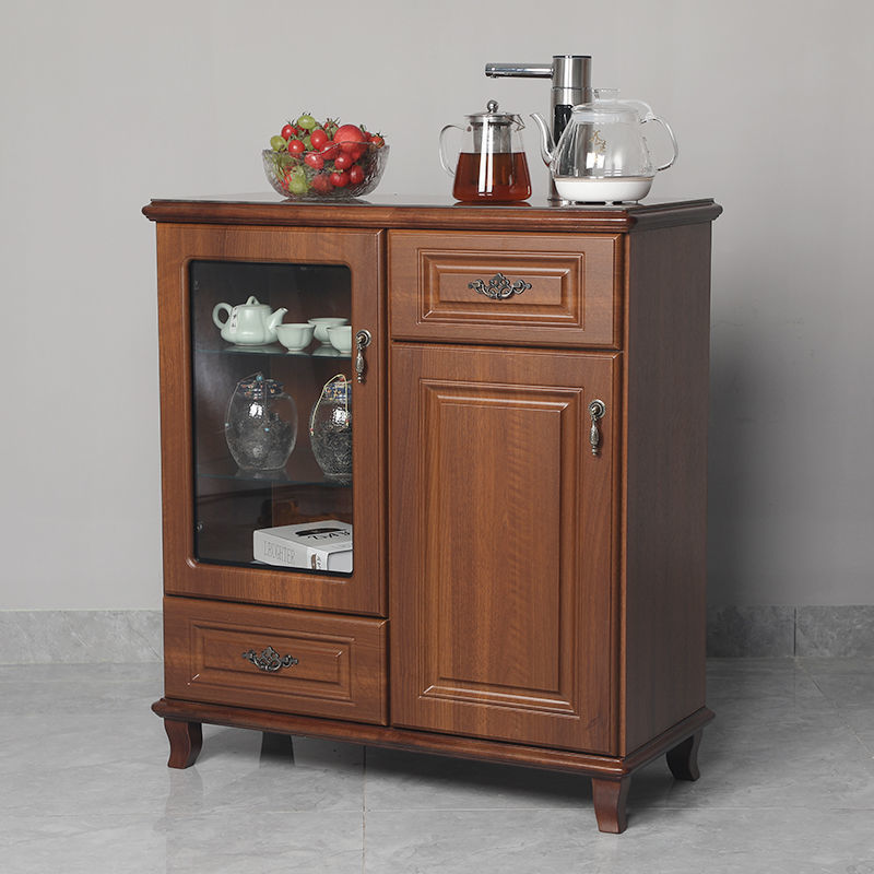 Gabinete inteligente de agua, máquina de té de madera sólida, gabinete de cubo vertical bajo, gabinete de bebida automático, gabinete de vino