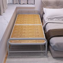 竹床折叠床单人双人午休简易午睡老式成人家用一体简易床