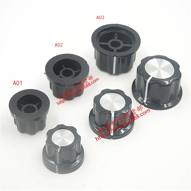 MF-A01/A02/A03/A04 Крышка ручки потенциометра бакелитовая ручка с цветком сливы WH148 Крышка потенциометра усилителя мощности