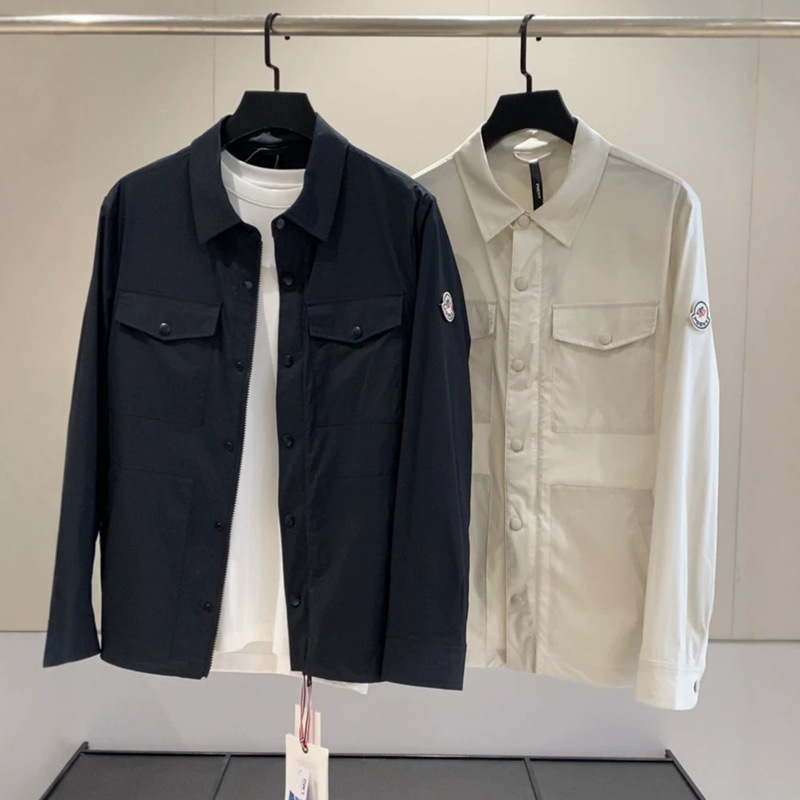 Ready to Ship! Spring and Summer Lightweight Moisture-Wicking Breathable Quick-Dry Stretchy Men's Shirt-Style Thin Jacket Ready to Ship! Spring and Summer Lightweight Moisture-Wicking Breathable Quick-Dry Stretchy Men's Shirt-Style Thin Jacket
