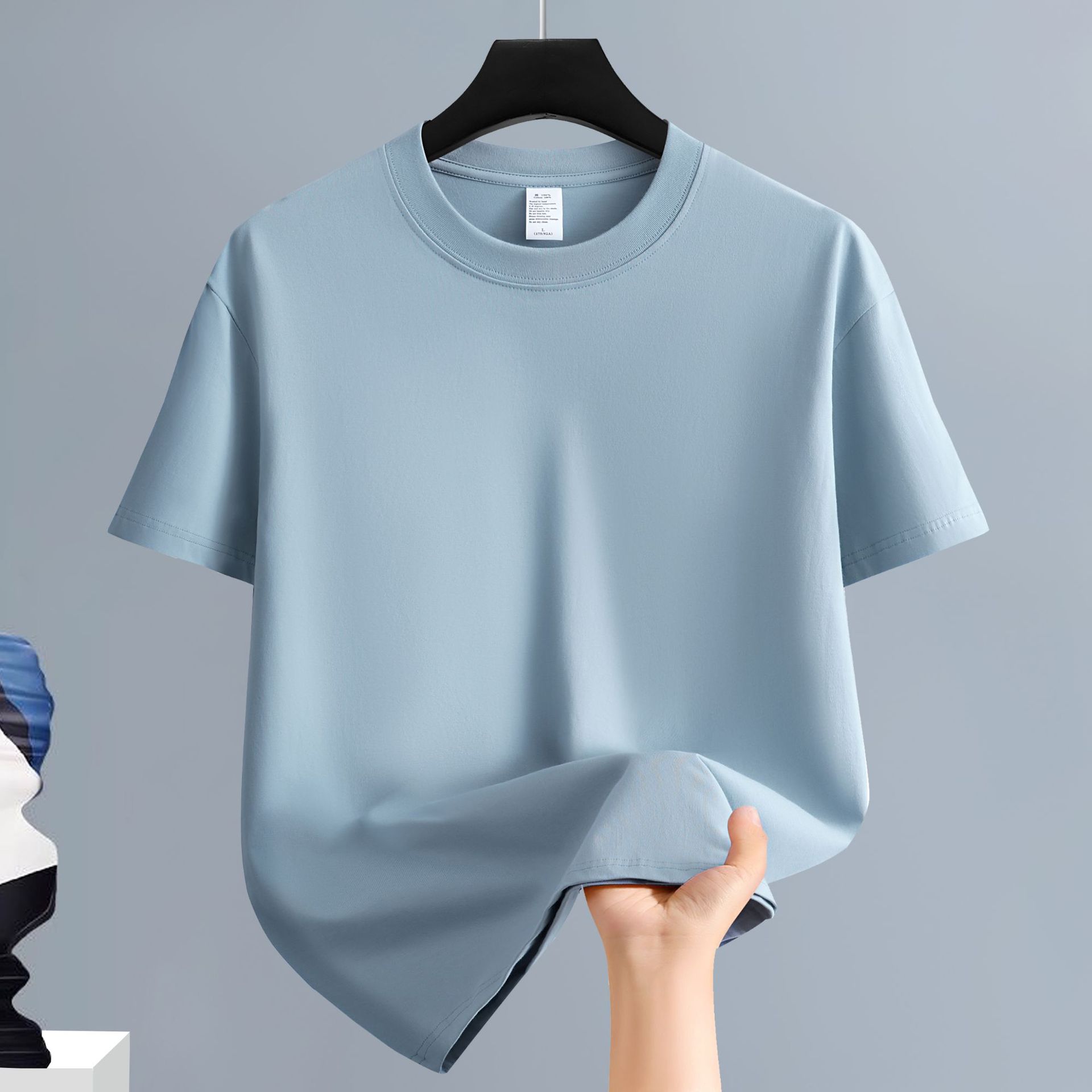 summer comfortable fashionable short sleeve T-shirt with a round…