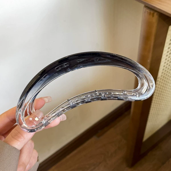 ❣4# Gradient Black Large Hollow Circle 13cm❣