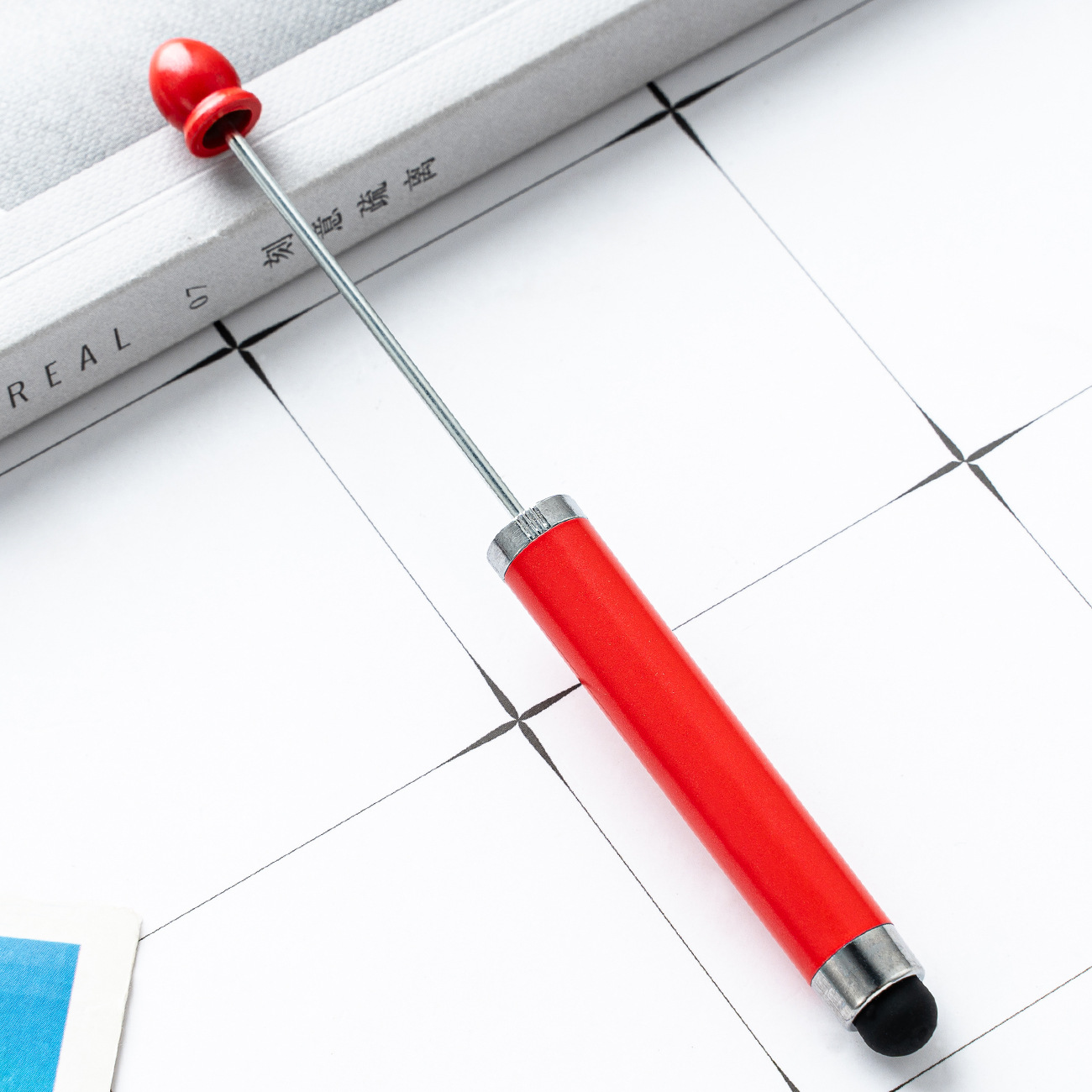 Nuevo bolígrafo de pantalla táctil DIY multifuncional 3 en 1 bolígrafo de bolas creativo de control táctil multicolor bolígrafo