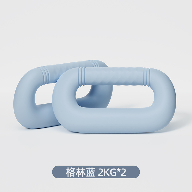 环形哑铃家用男女健身空击训练手握拳击负重运动跑步器材便携哑铃|undefined