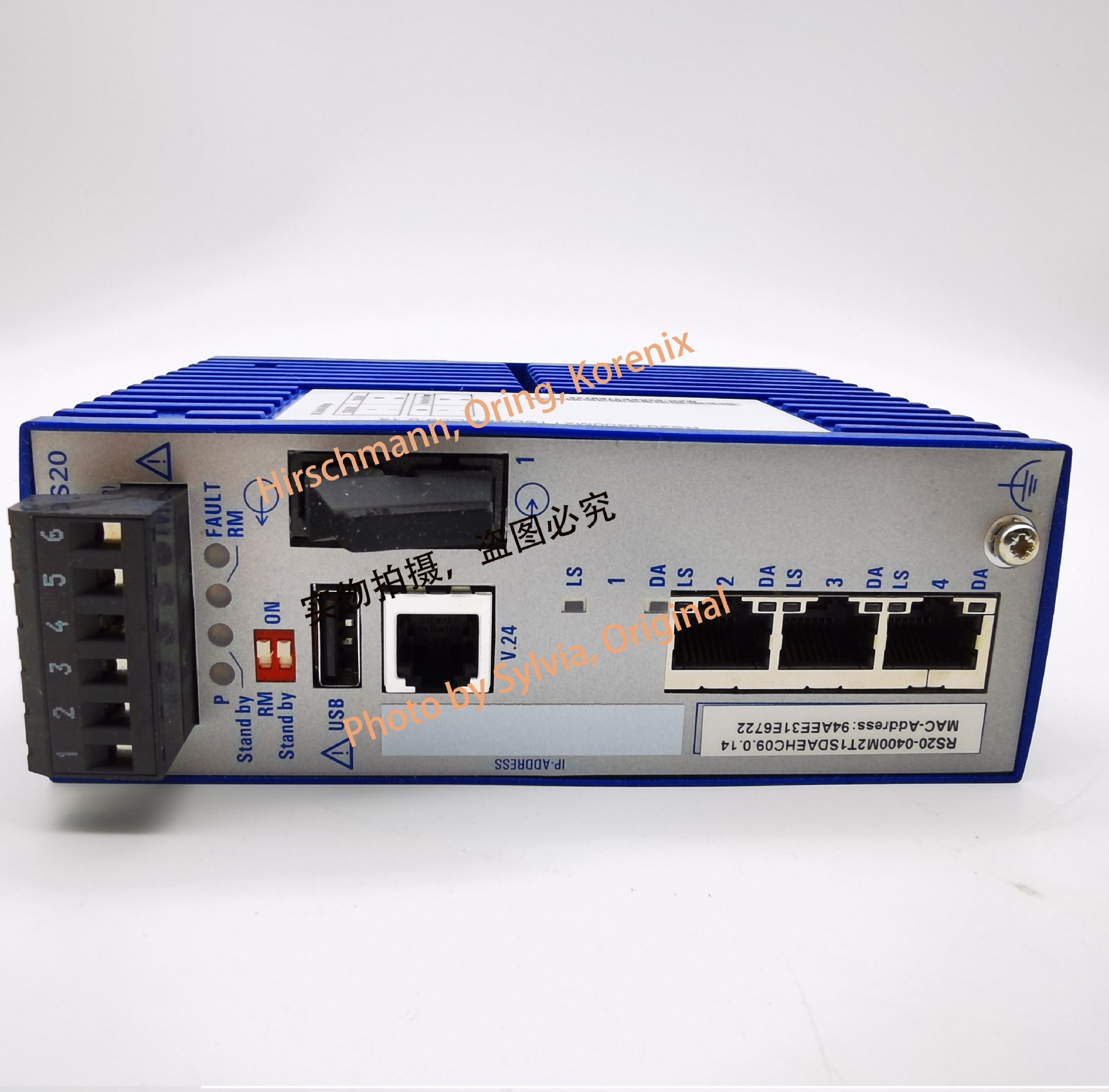 德国赫斯曼Hirschman工业交换机RS20-0400M2T1SDAEHC正品原装现货