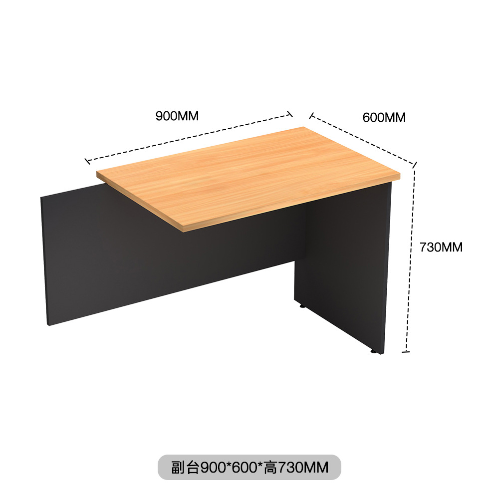 Mesa de oficina con esquina de negocios clásica lateral mesa de oficina de fábrica directa muebles de oficina ejecutivos escritorio de computadora L