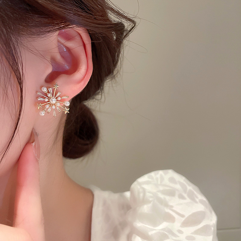 1 Pair Fashion Bow Knot Metal Inlay Zircon Women's Ear Studs display picture 23