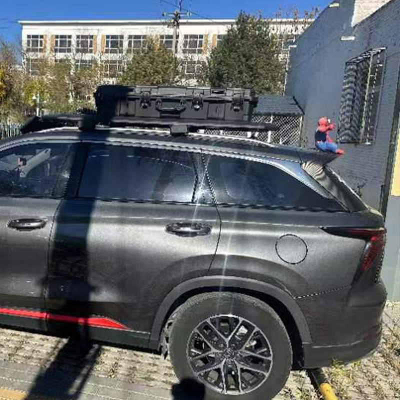 Changan Cs75 Roof Rack Side Tent Explorer Roof Rack Outdoor Off-Road Modification Aluminum Alloy Flat Roof
