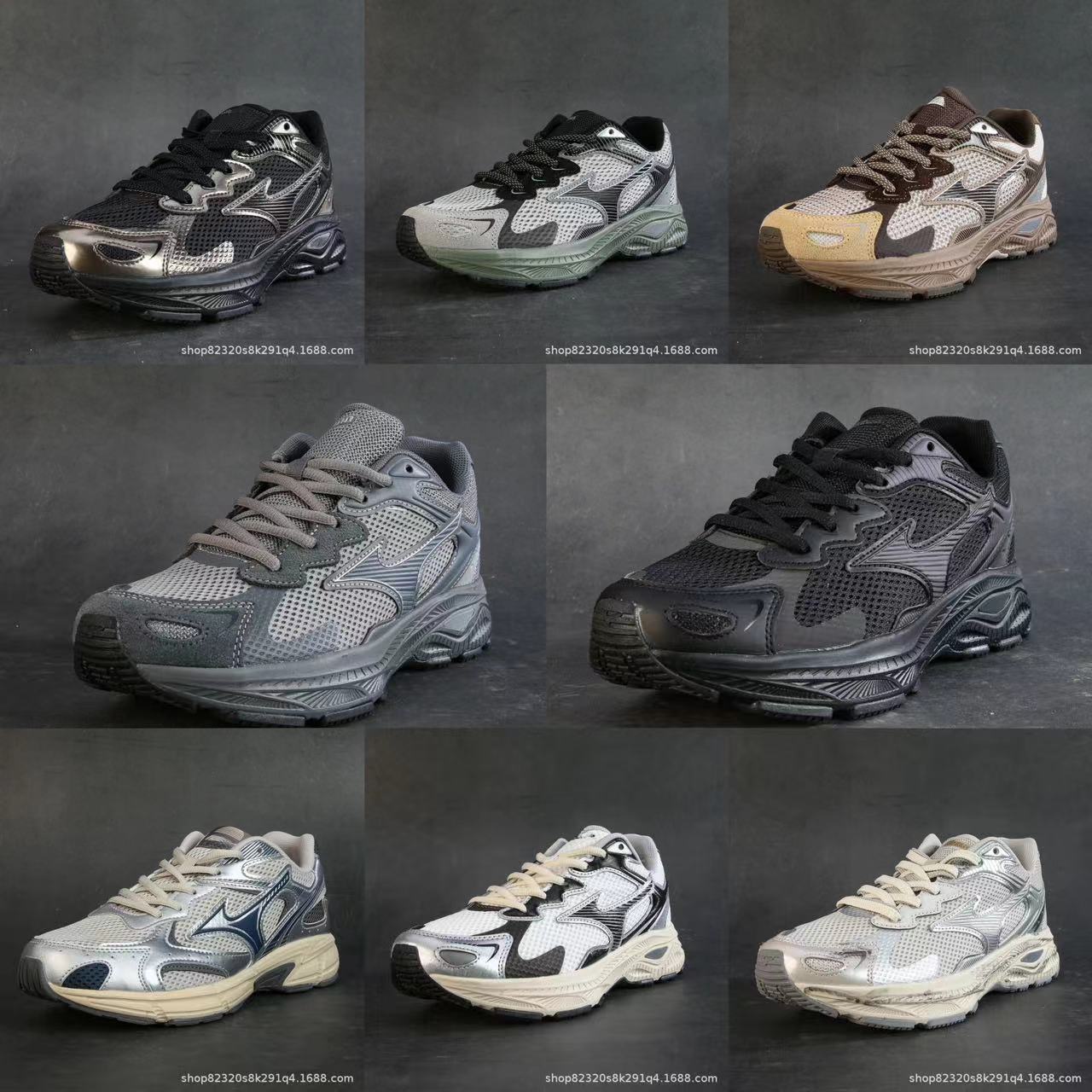 Putian cross-border foreign trade Mijinnong RacerS retro mesh suede…