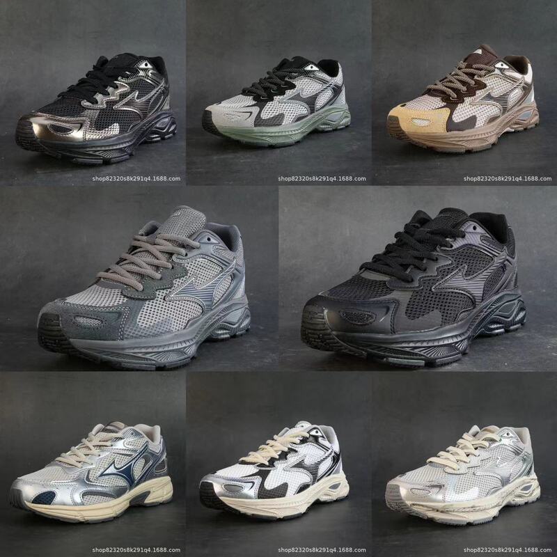 Putian Cross-Border Export Mizuno Racers Retro Mesh Suede Spee2K Men's and Women's Casual Shoes Running Shoes