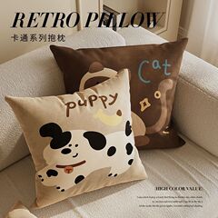 かわいい漫画の枕、非常に柔らかいソファ休憩枕、オフィス昼休み枕