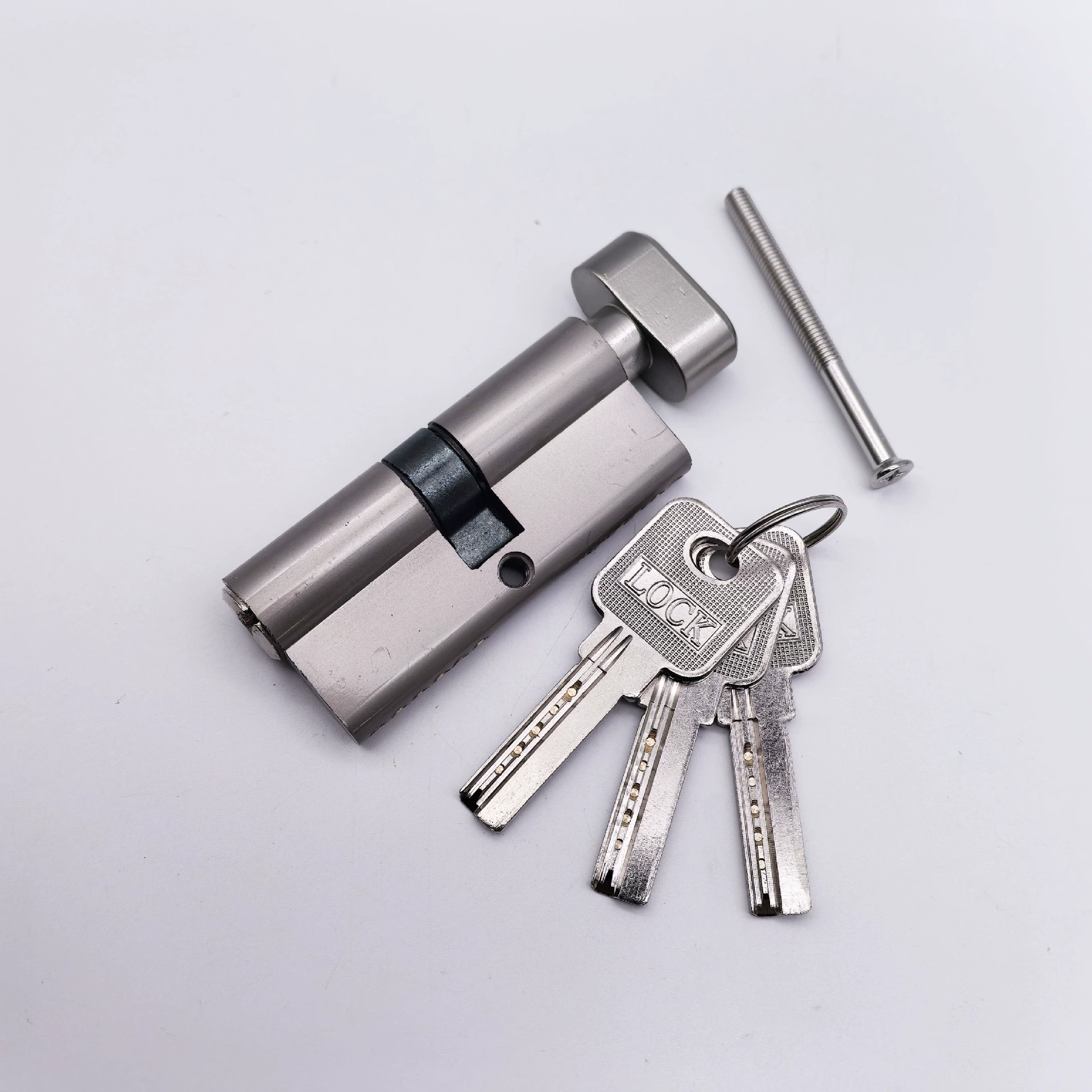 Большая тыква цинковый сплав цилиндра 70 Крытый алюминиевый сплав сломанный мост алюминиевая дверь 70 однотонная никелевая матовая проволока цилиндра