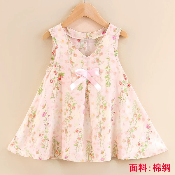Dress Cotton Silk Monet Garden