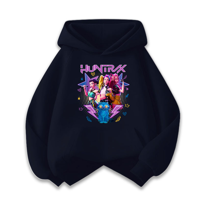 NASA联名kpop demon hunters猎魔女团连帽衫卫衣服儿童上衣新款潮|undefined