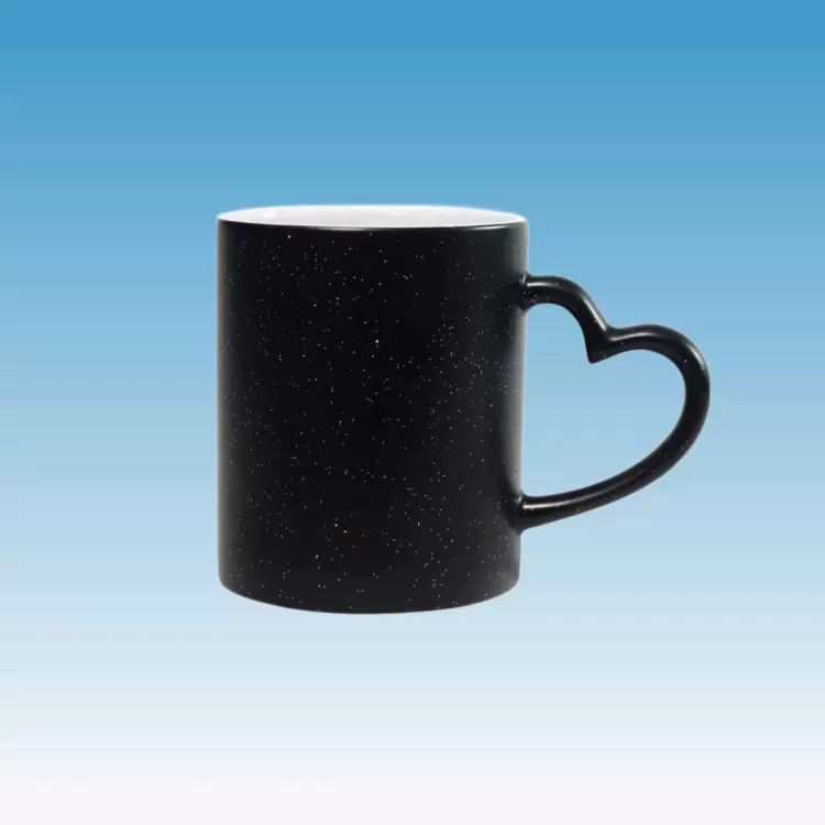 星空星雨杯魔术变色杯办公室家用水杯陶瓷杯陶瓷情侣马克杯