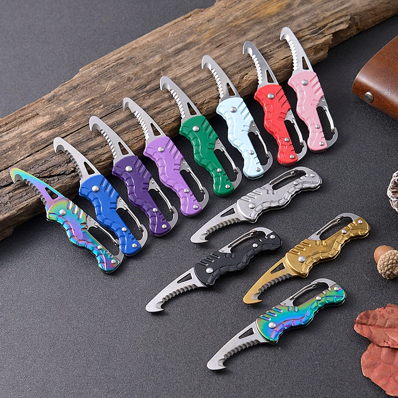 G18 автомобиль аварийный ремень безопасности EDC нож многофункциональный складной экспресс-нож брелок