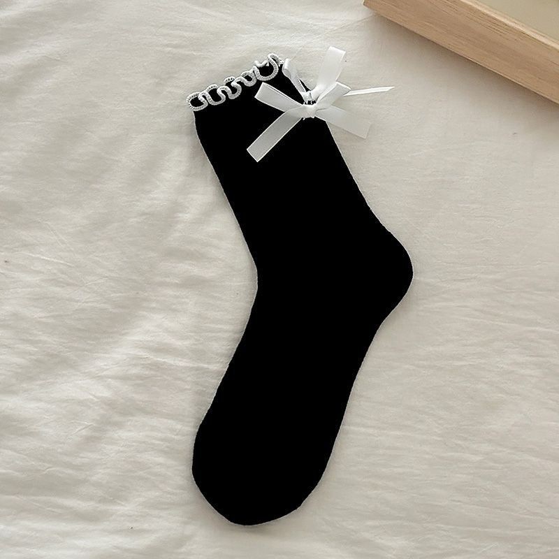 싱글 보우 블랙