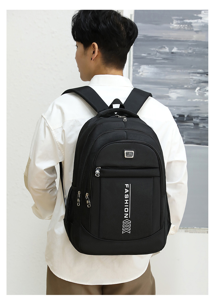 Waterproof 18 Inch Laptop Backpack Business School Backpacks display picture 3