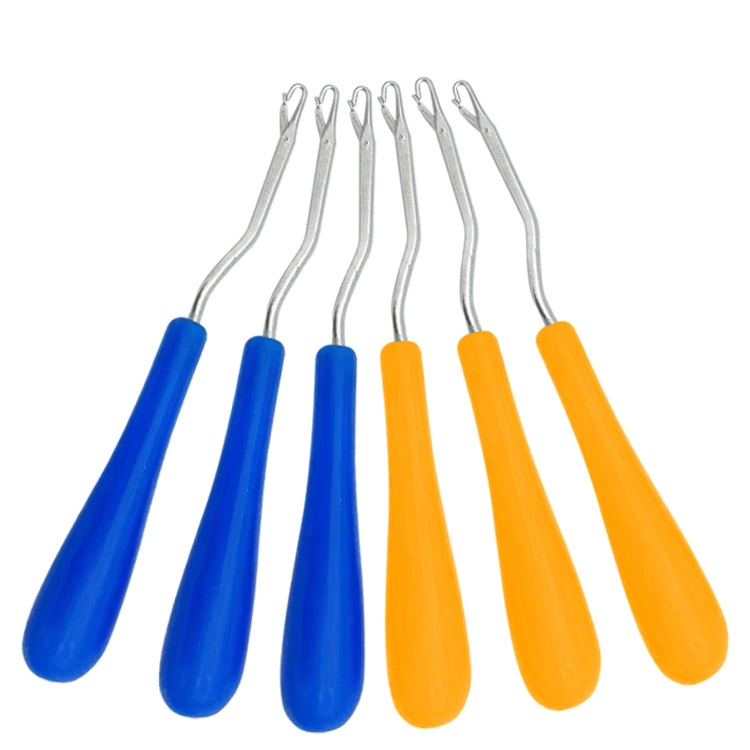 Язык вязание крючком инструмент для вязания маленький крючок игла для свитера шерстяной язык крючок шерстяной крючок вязаный шерстяной крючок для обуви