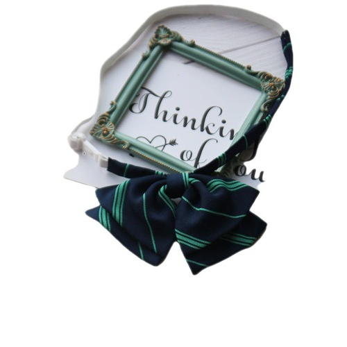 Japanese striped tie JK blouse for girls, decorative student college style, no tie required, small tie for boys' uniform, school supply feel