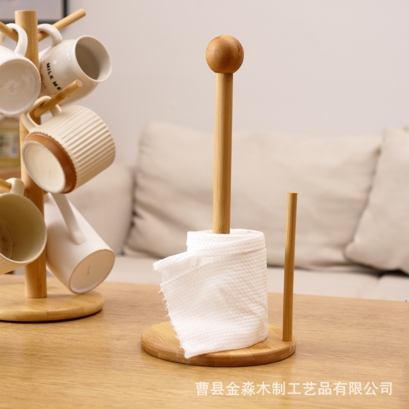 木製キッチンカップホルダー、ペーパータオル収納ラック、ツリー型スタンド、ブレスレット・ネックレス整理収納ラック、家庭用水切りラック|undefined
