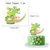 Birthday Zodiac Snake Series Two Party Set Latelet Balloon Cake Account Plug -in Flag Theme Decoration Products