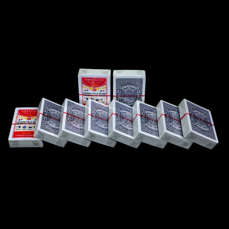 箱なしポーカーとチェスルームのトランプ 100 デッキ卸売厚く硬化された麻雀チップ特別なトランプ|undefined