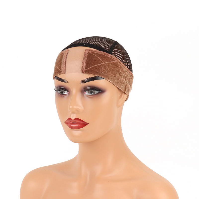亚马逊蕾丝假发发带 天鹅绒魔术贴假发固定带 lace wig grip band|undefined