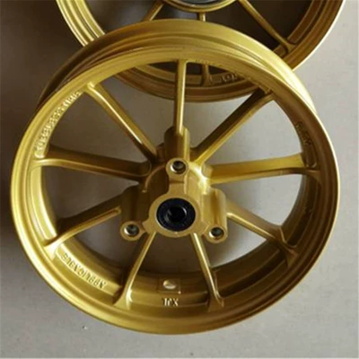 Aluminum Alloy 125 Motorcycle Wheels | Motorcycle wheel hub - dio-disc-brake-front-wheel-gold-one-other-color-remarks