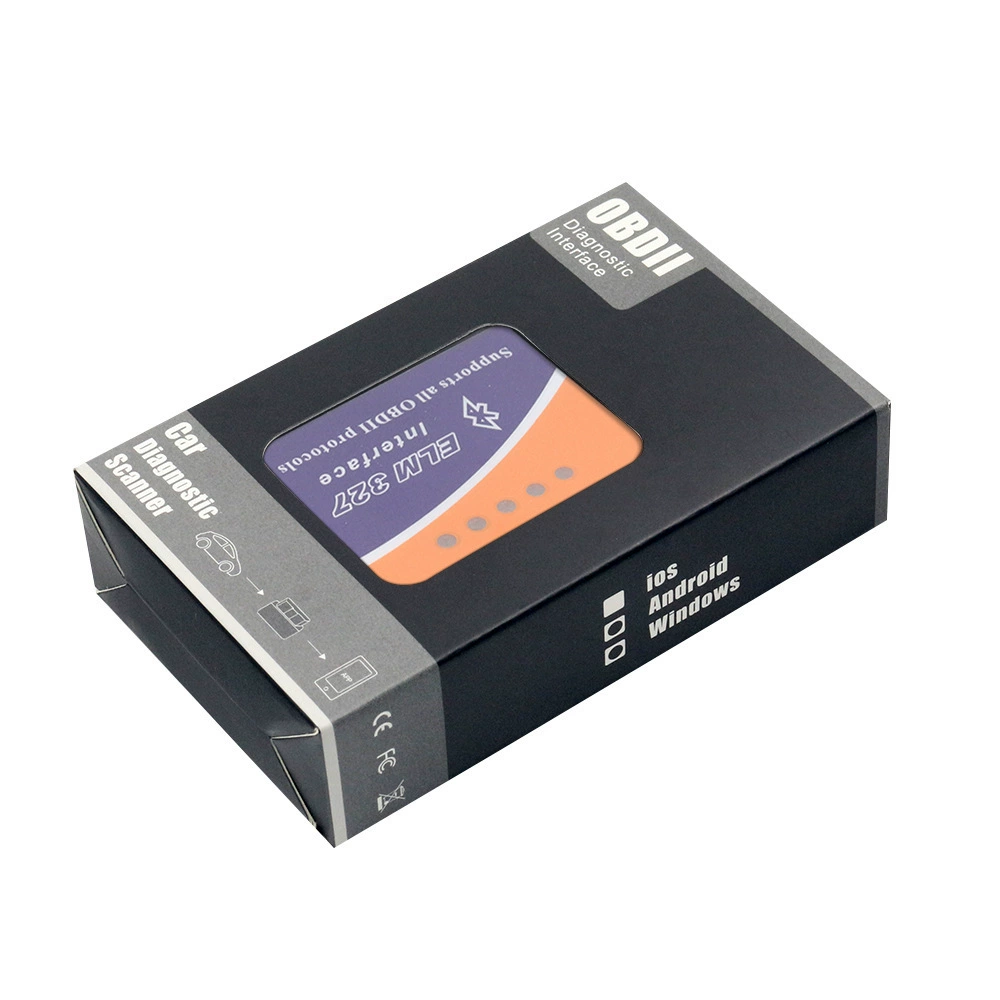 EM327 Bluetooth OBD2 Автомобильный детектор неисправностей V2.1 V1.5 Поддержка Android Apple ELM 327