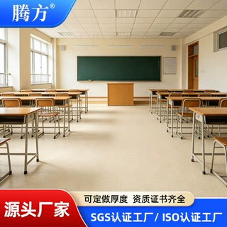 定制PVC地胶 防火防滑耐磨幼儿园车间厂房办公室塑胶PVC地胶