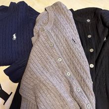 秋装刺绣针织开衫外搭女秋冬24新款软糯短款小个子麻花毛衣外套