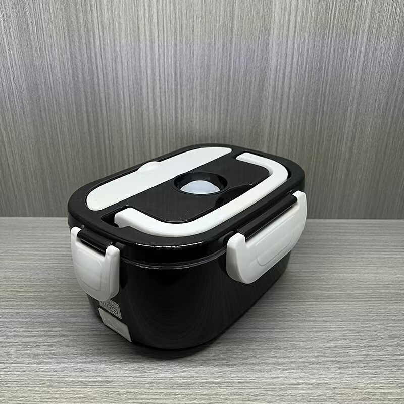 跨境生产餐盒电热饭盒车家1.5升两用不锈钢PP便当盒加热保温饭盒|undefined