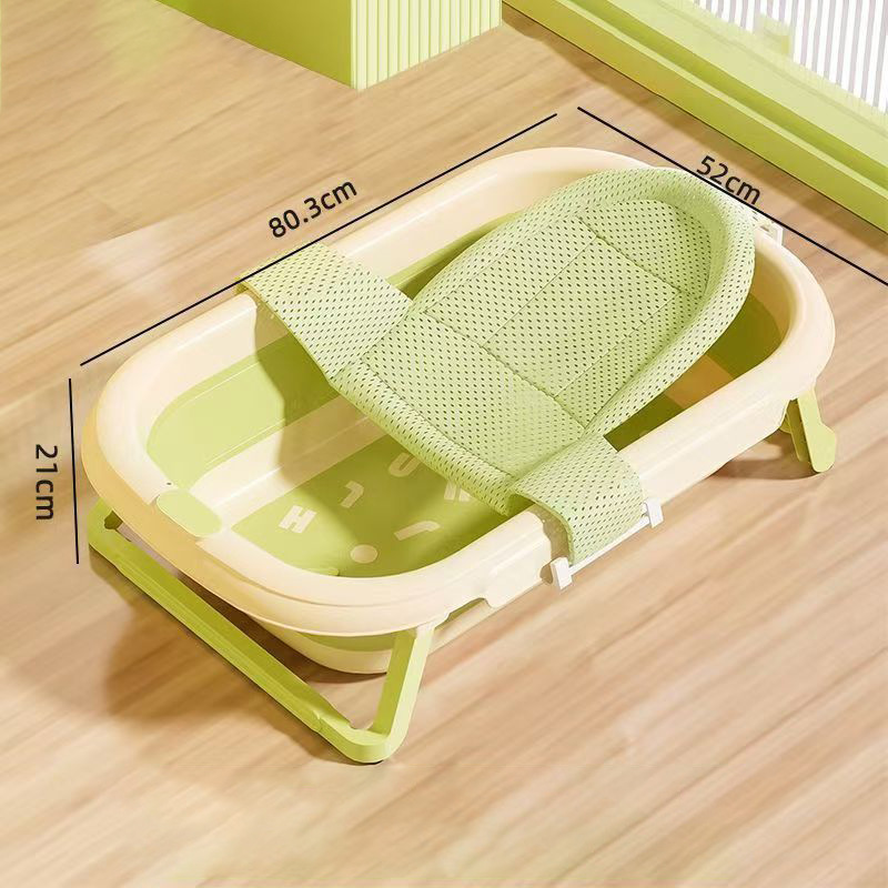 Bebé Baño red bolsillo bebé baño artefacto sentado y acostado estera antideslizante recién nacido bañera soporte de suspensión alfombra de baño Universal